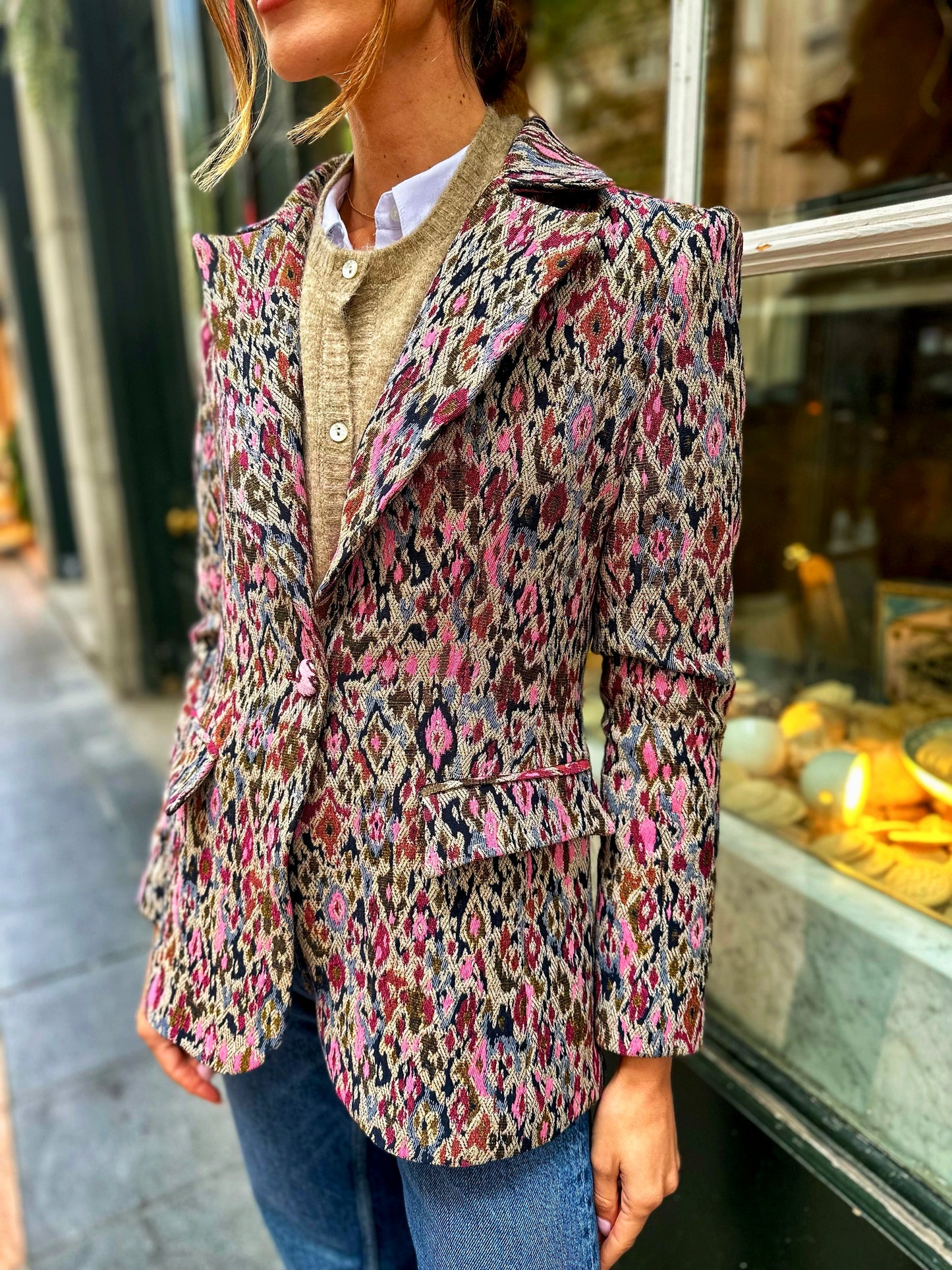 Chaqueta estampada