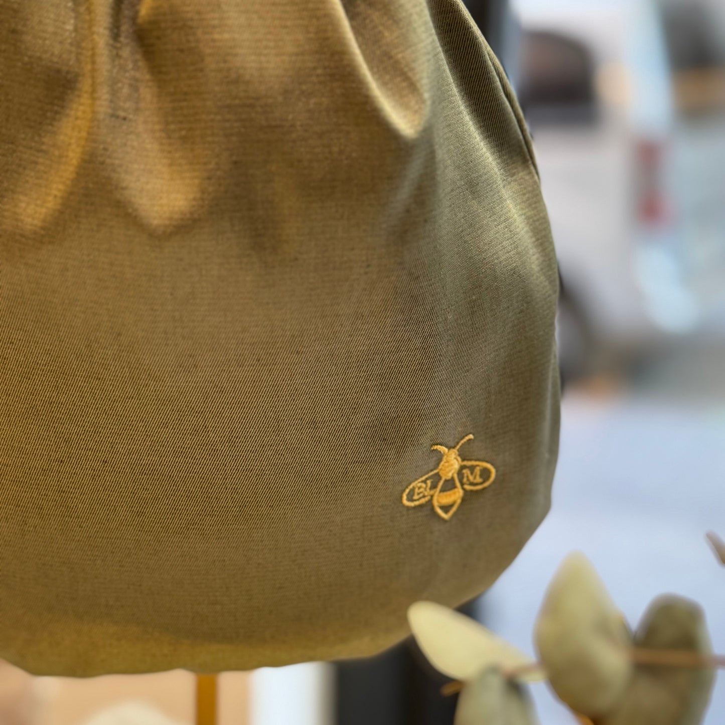 Bolso saquito Olivine reversible