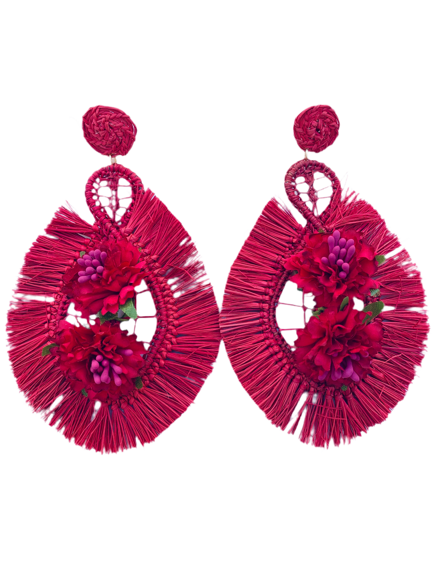 Jacarta cherry earrings
