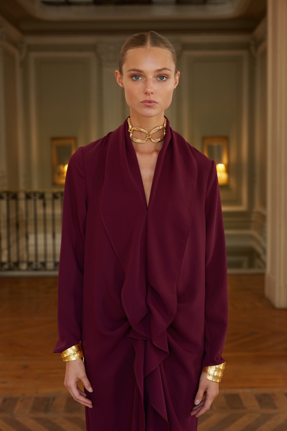 Vestido Secreto berenjena