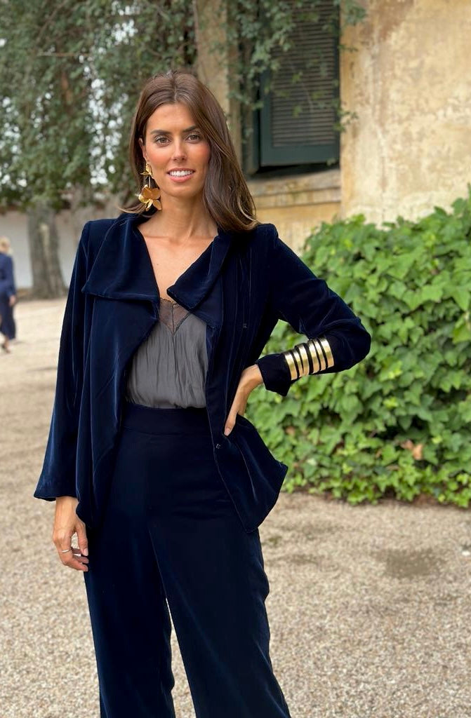 Traje Lady Faisán marino