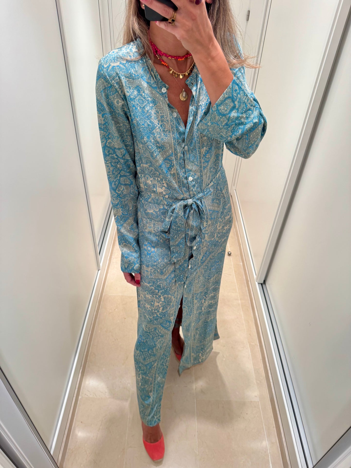 Camisero cachemir azul