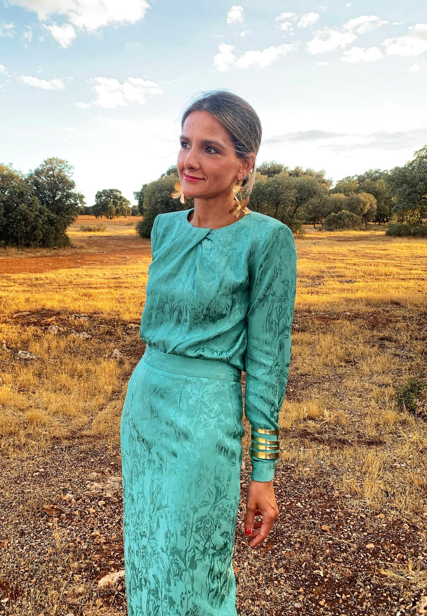 Conjunto Lady Ninfa verde