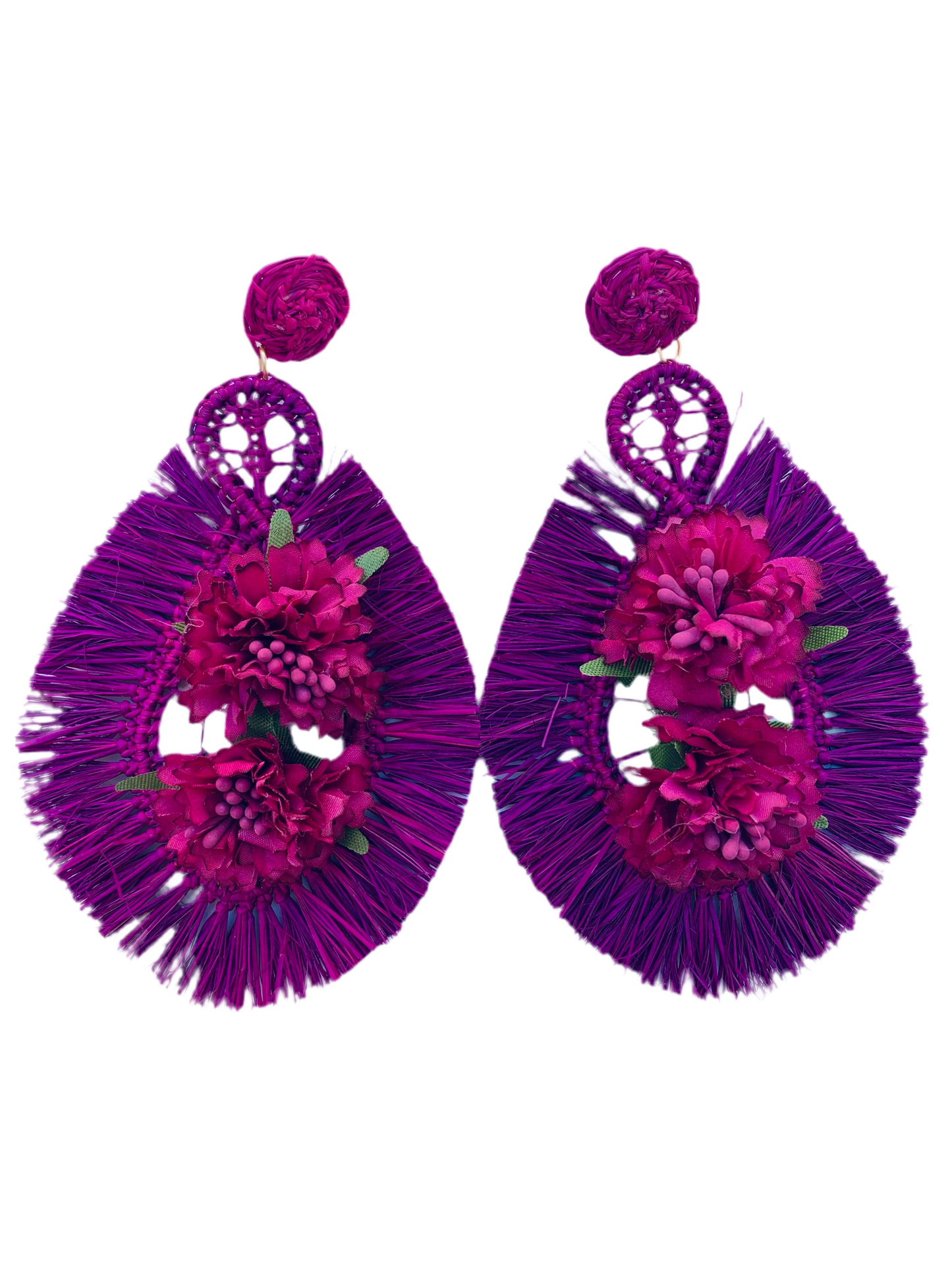Jacarta cardinal earrings