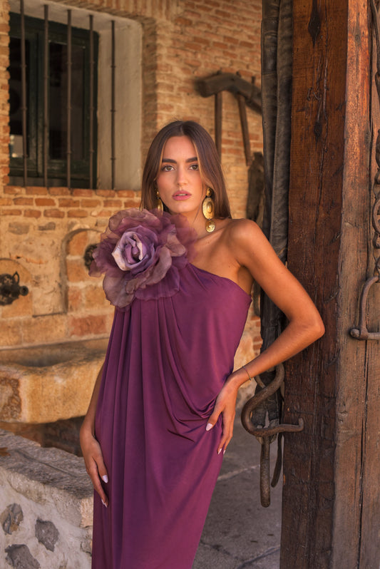 Vestido Lady Gorila berenjena