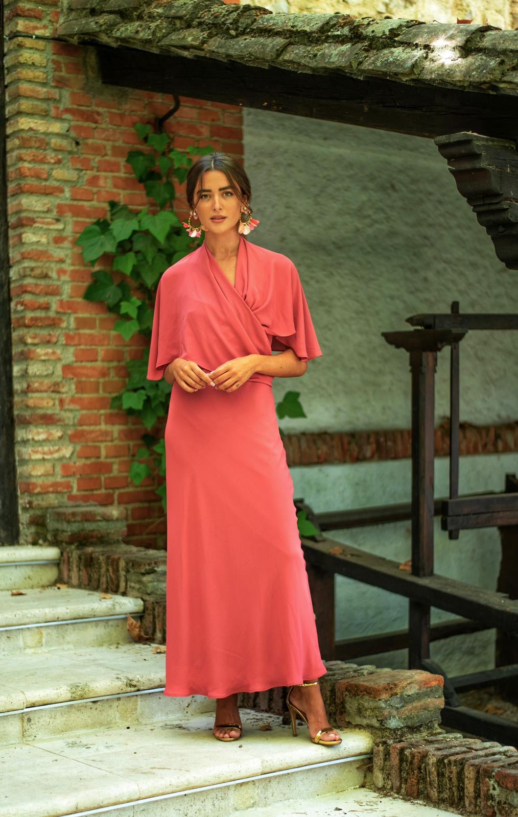 Vestido Lady Guacamaya rosa