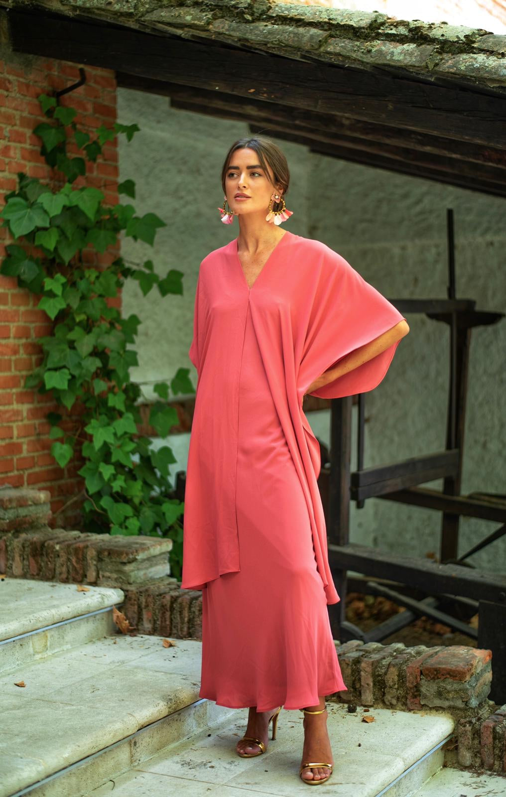 Vestido Lady Guacamaya rosa