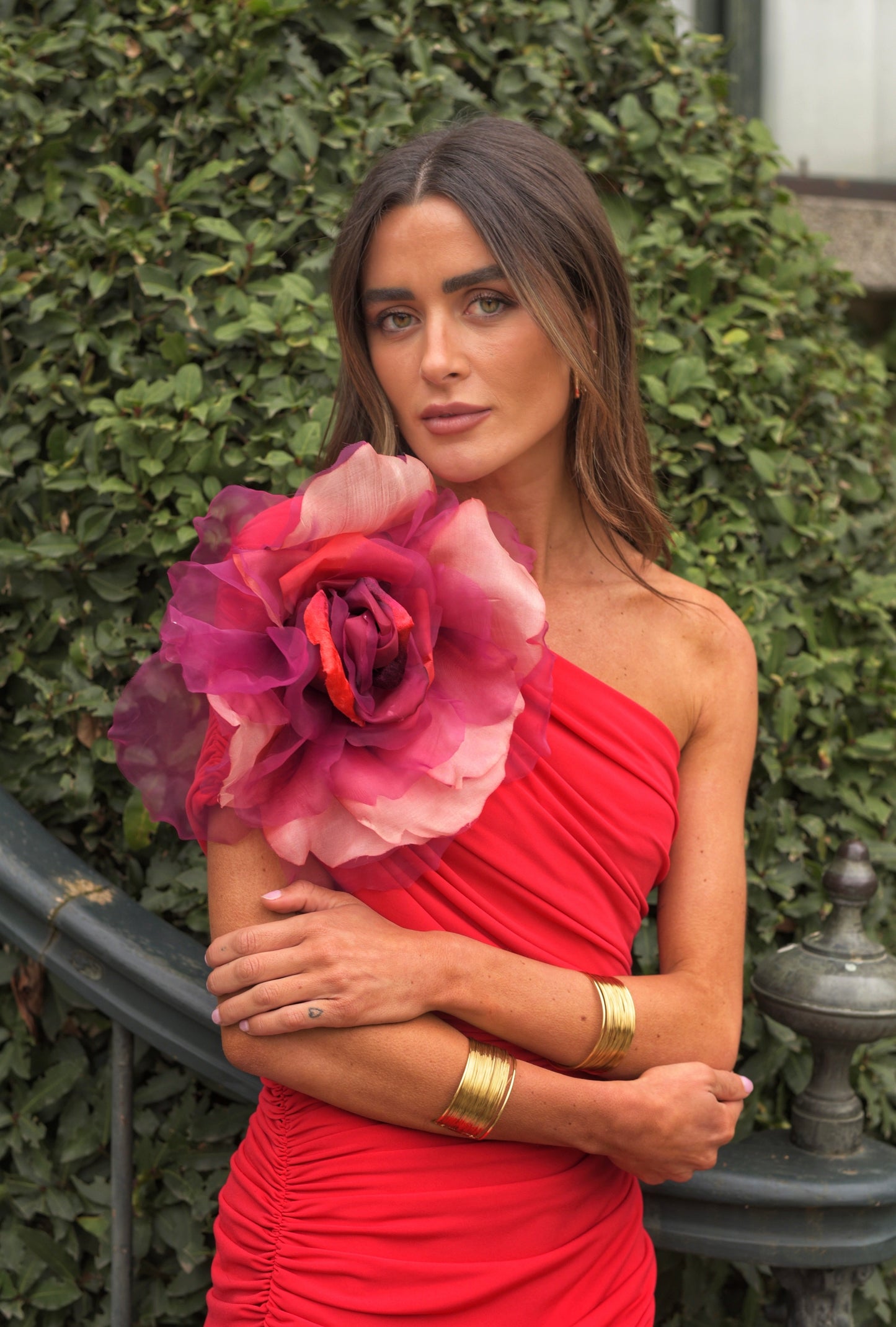 Flower brooch