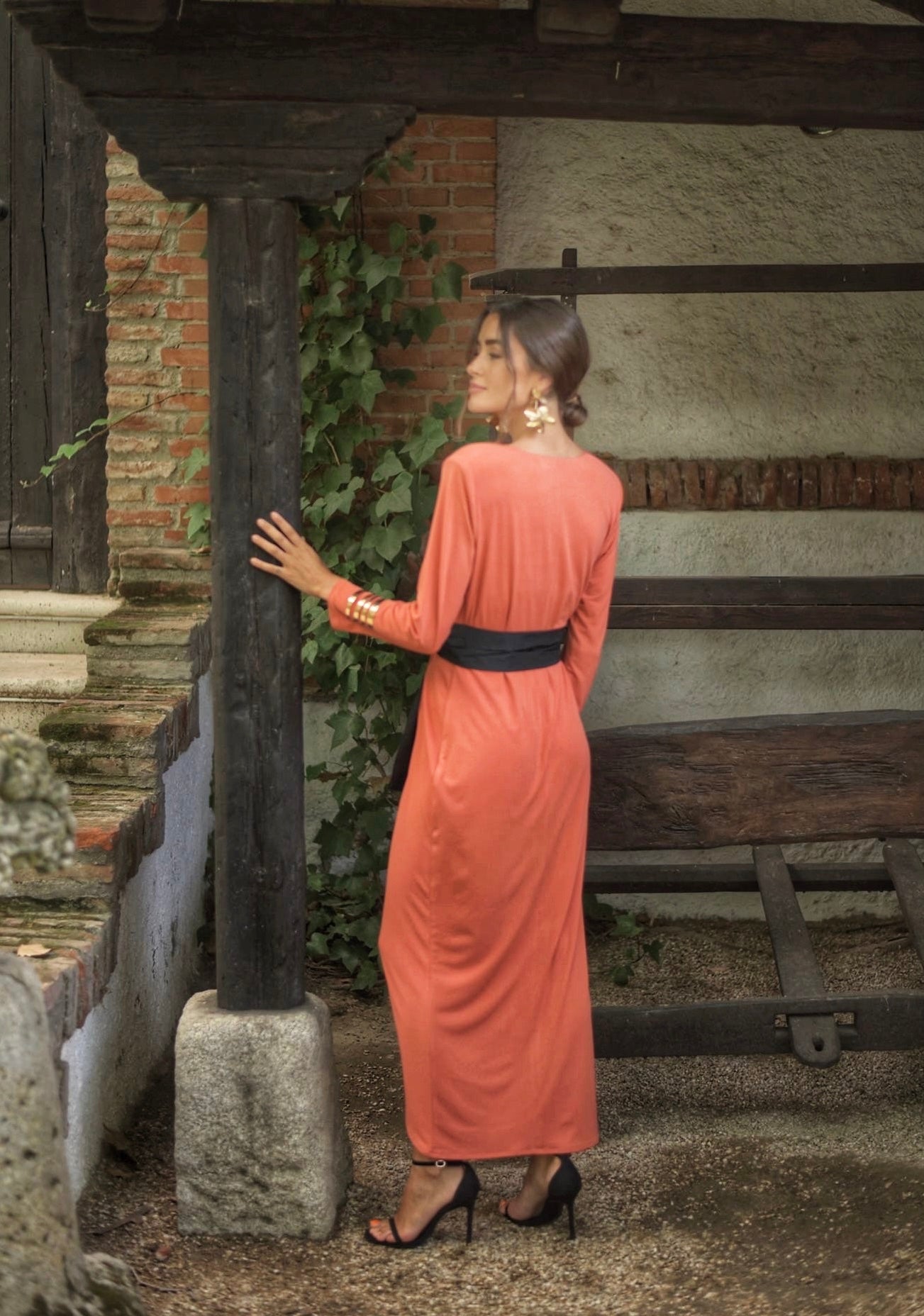 Vestido Lady Cóndor teja