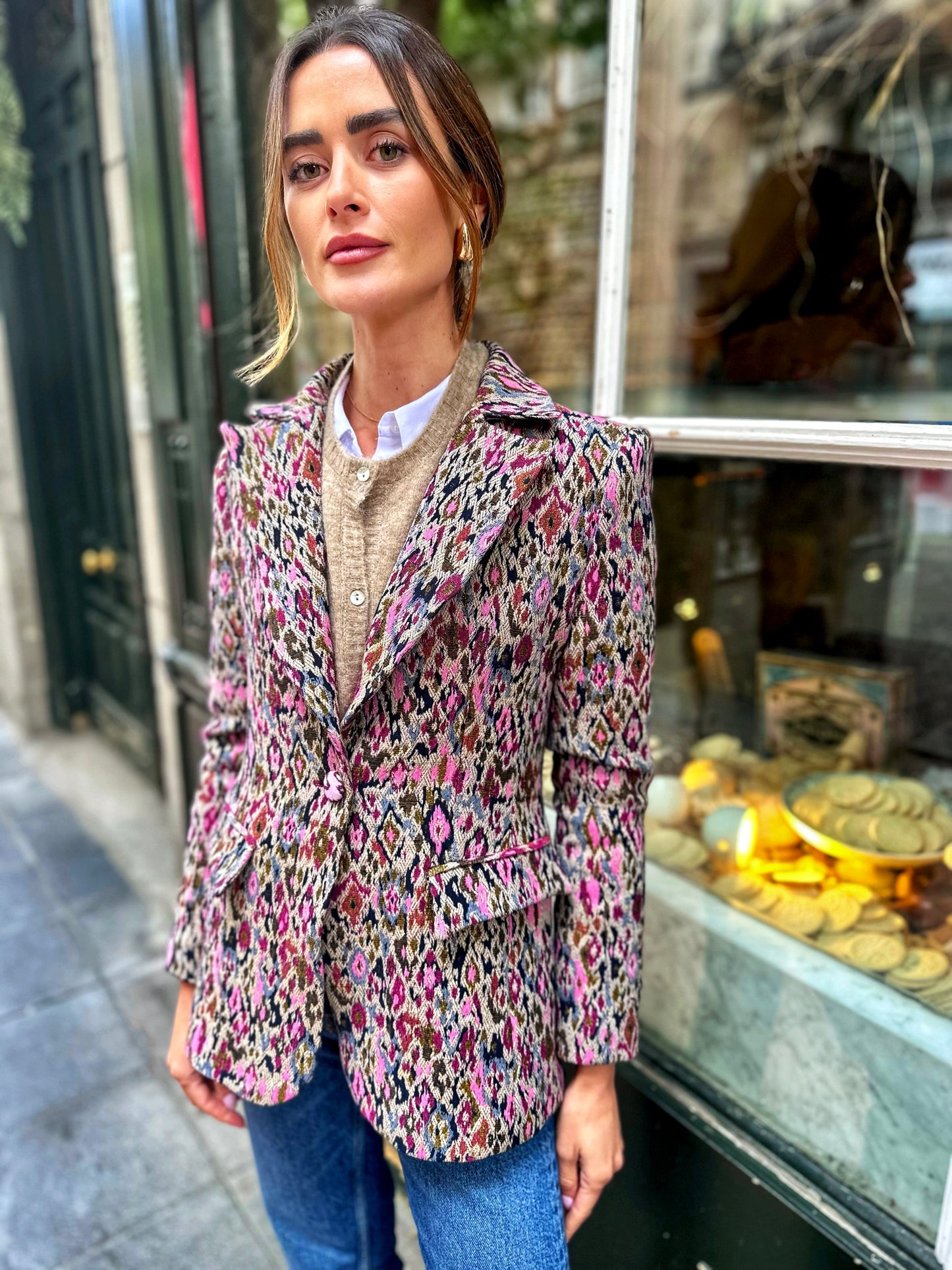 Chaqueta estampada