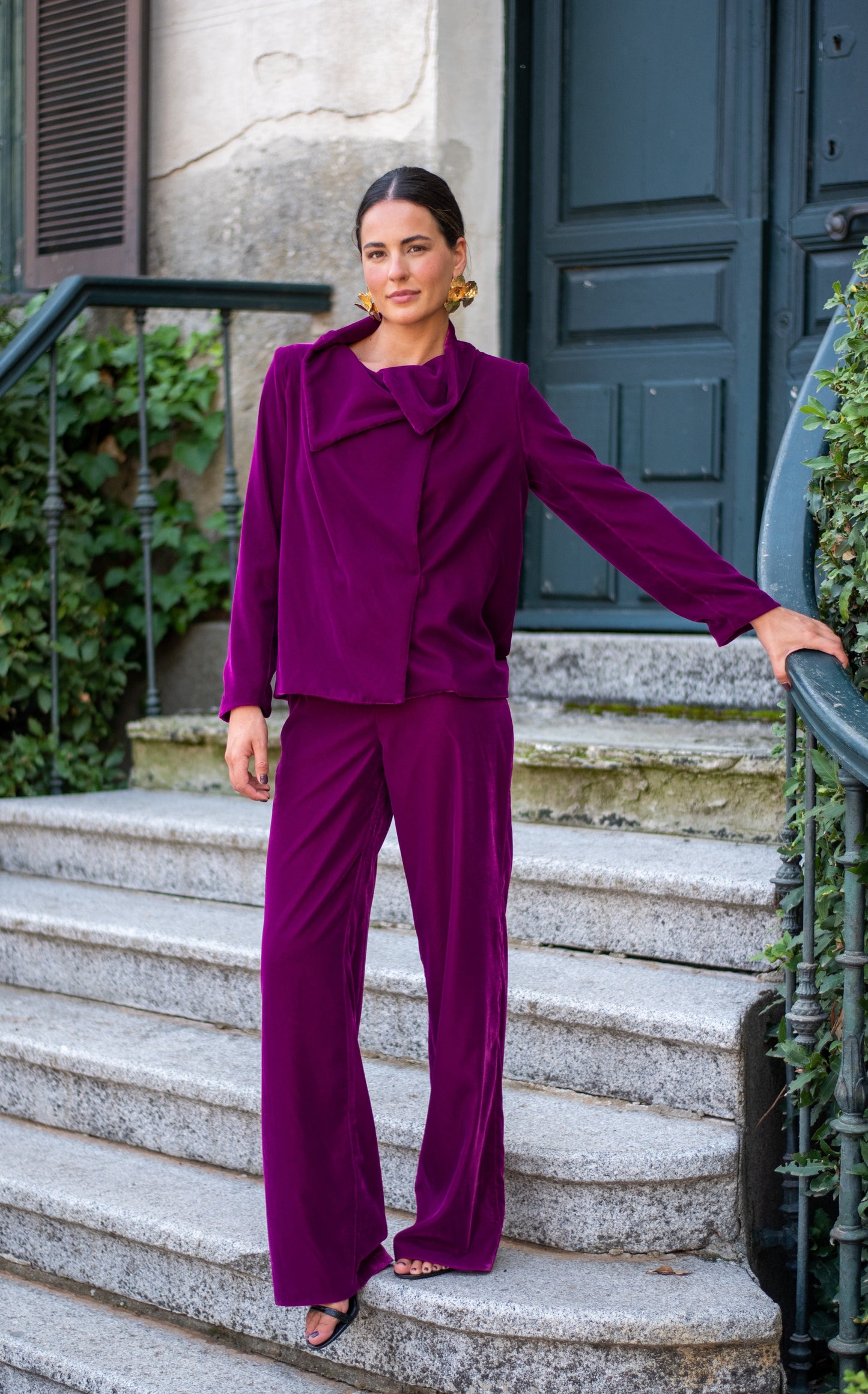 Traje Lady Faisán cardenal