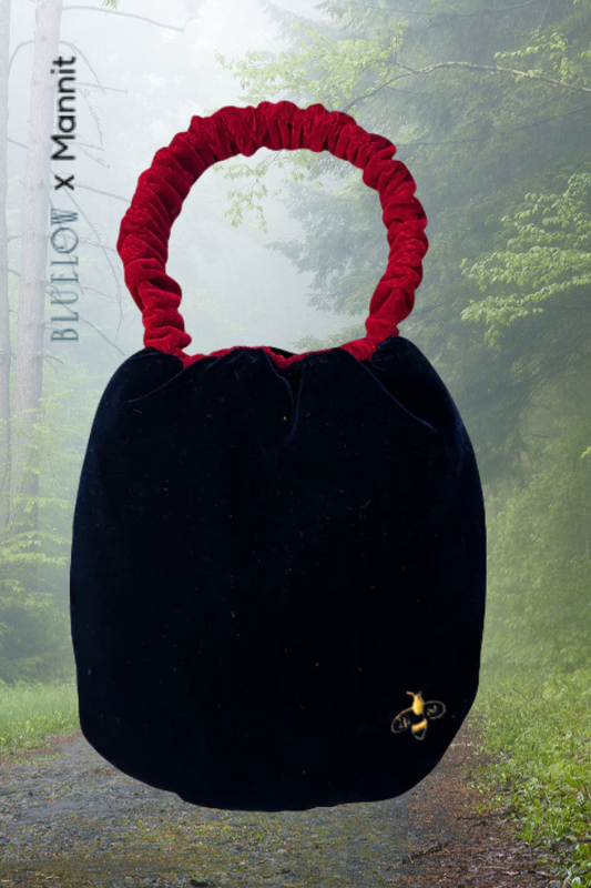 Bolso saquito Rubis reversible