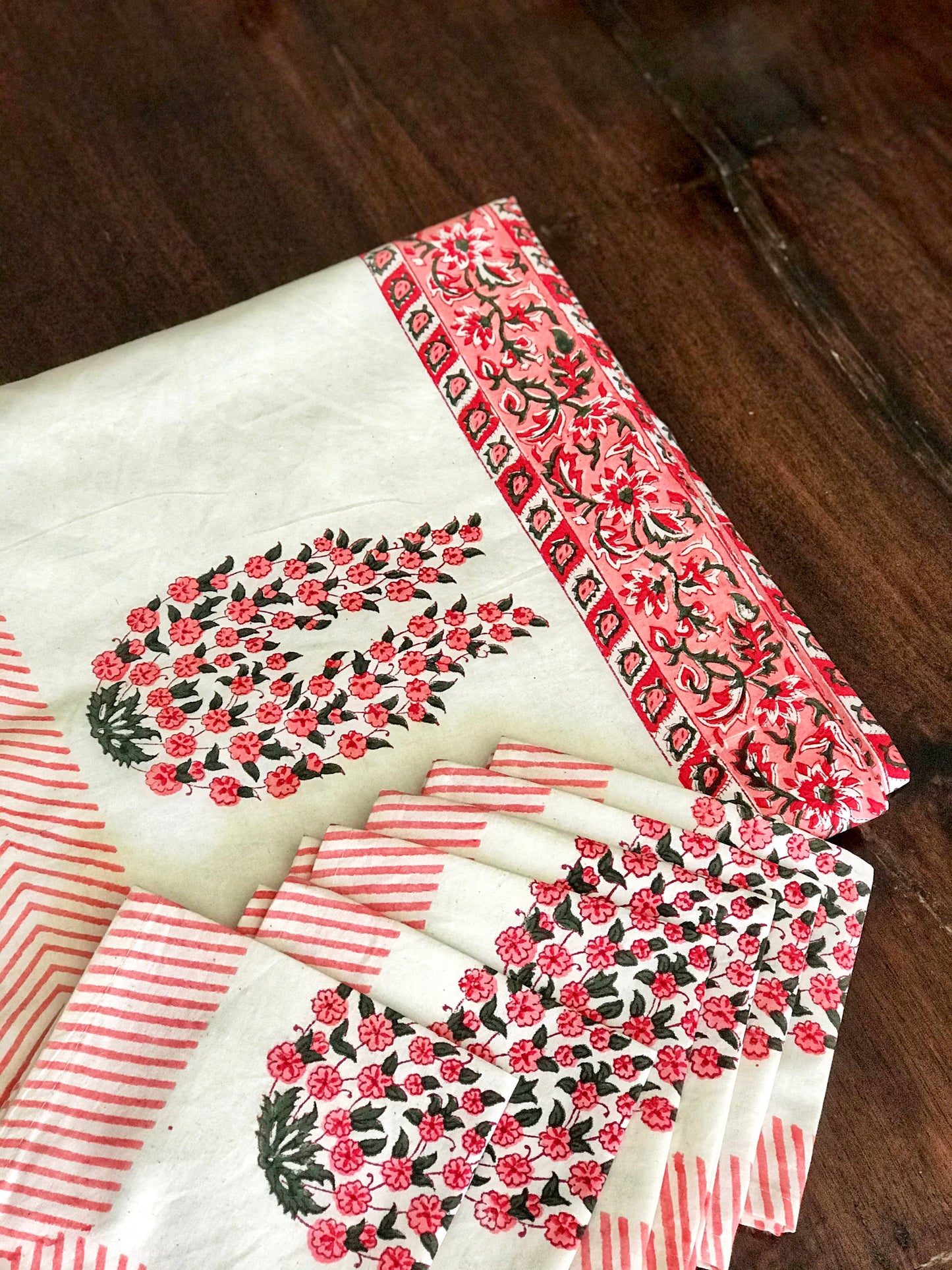 Mantel y servilletas