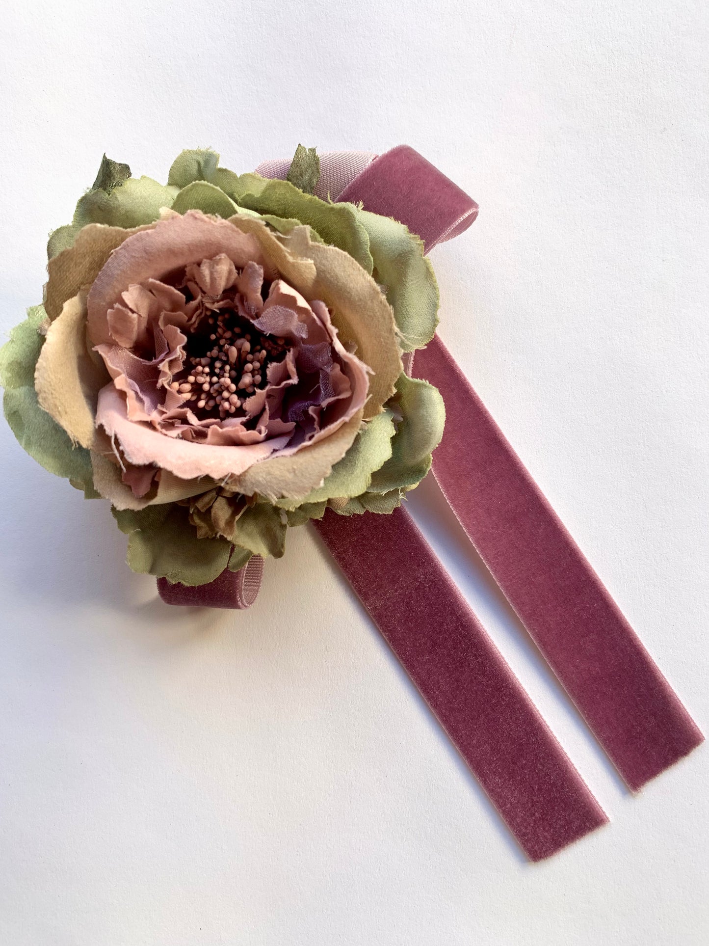Choker flor de tela