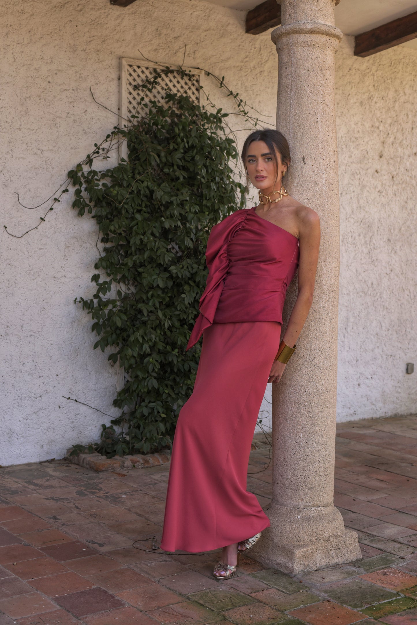 VESTIDO FIESTA MANNIT LEONA CORAL 5