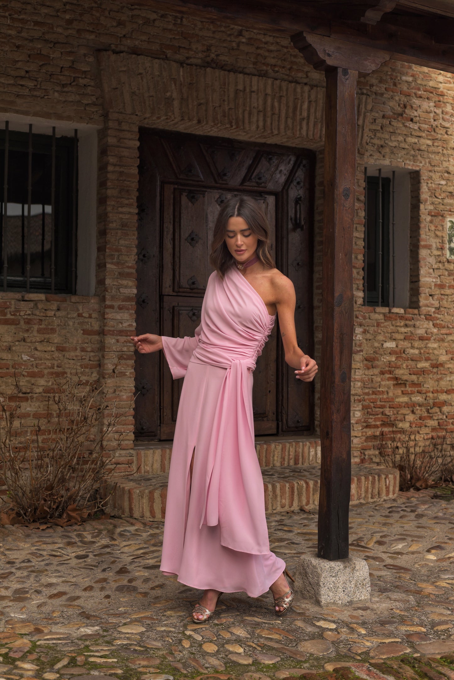 VESTIDO FIESTA RINOCERONTE ROSA 4
