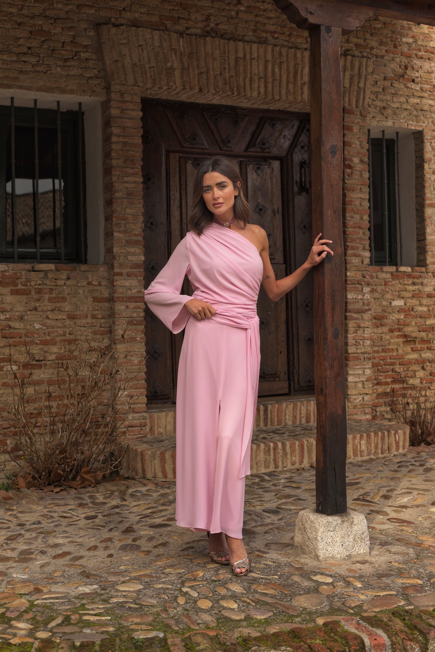 VESTIDO FIESTA RINOCERONTE ROSA 5