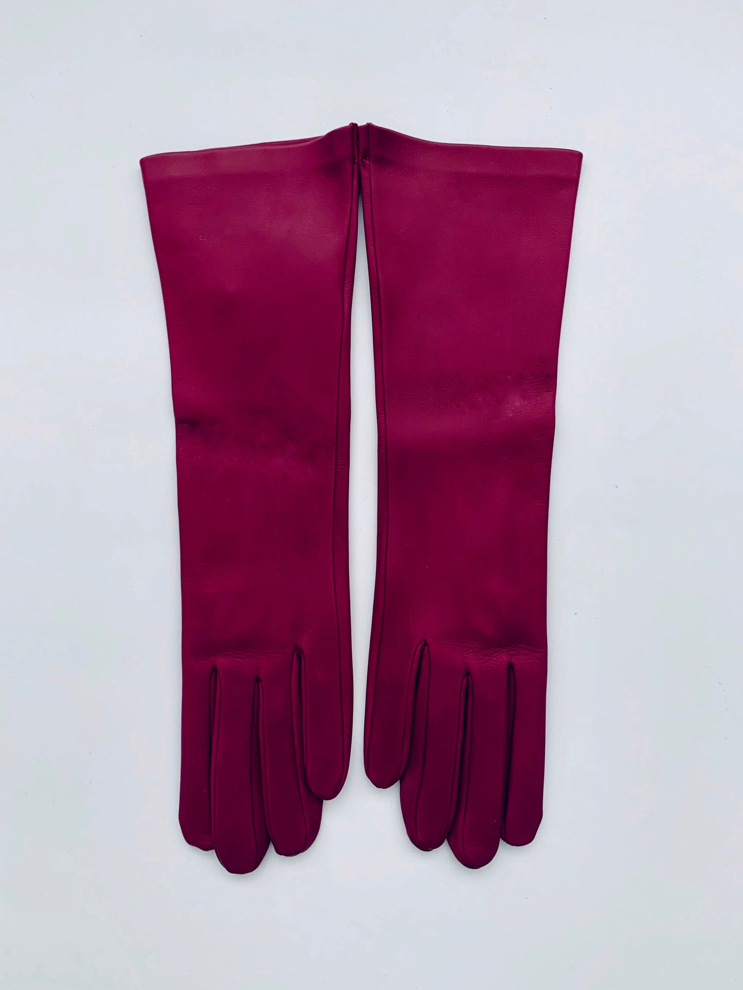 Cherry nappa glove