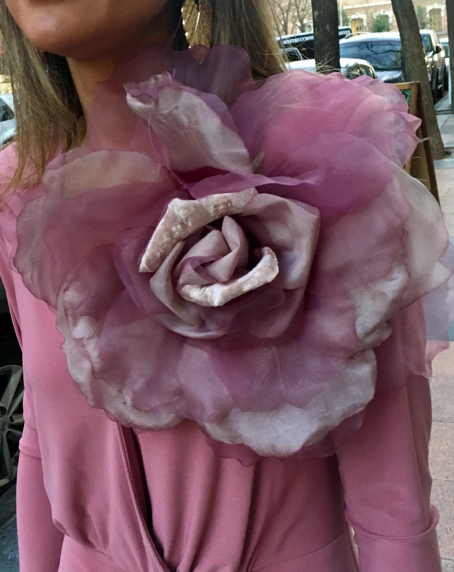 Flower brooch