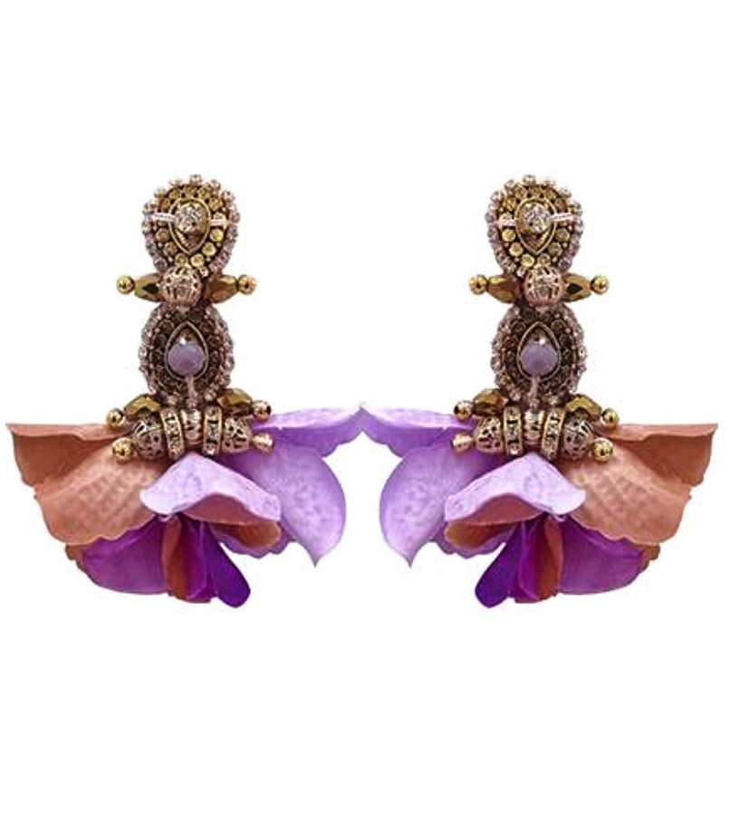 Lilac Masai earring