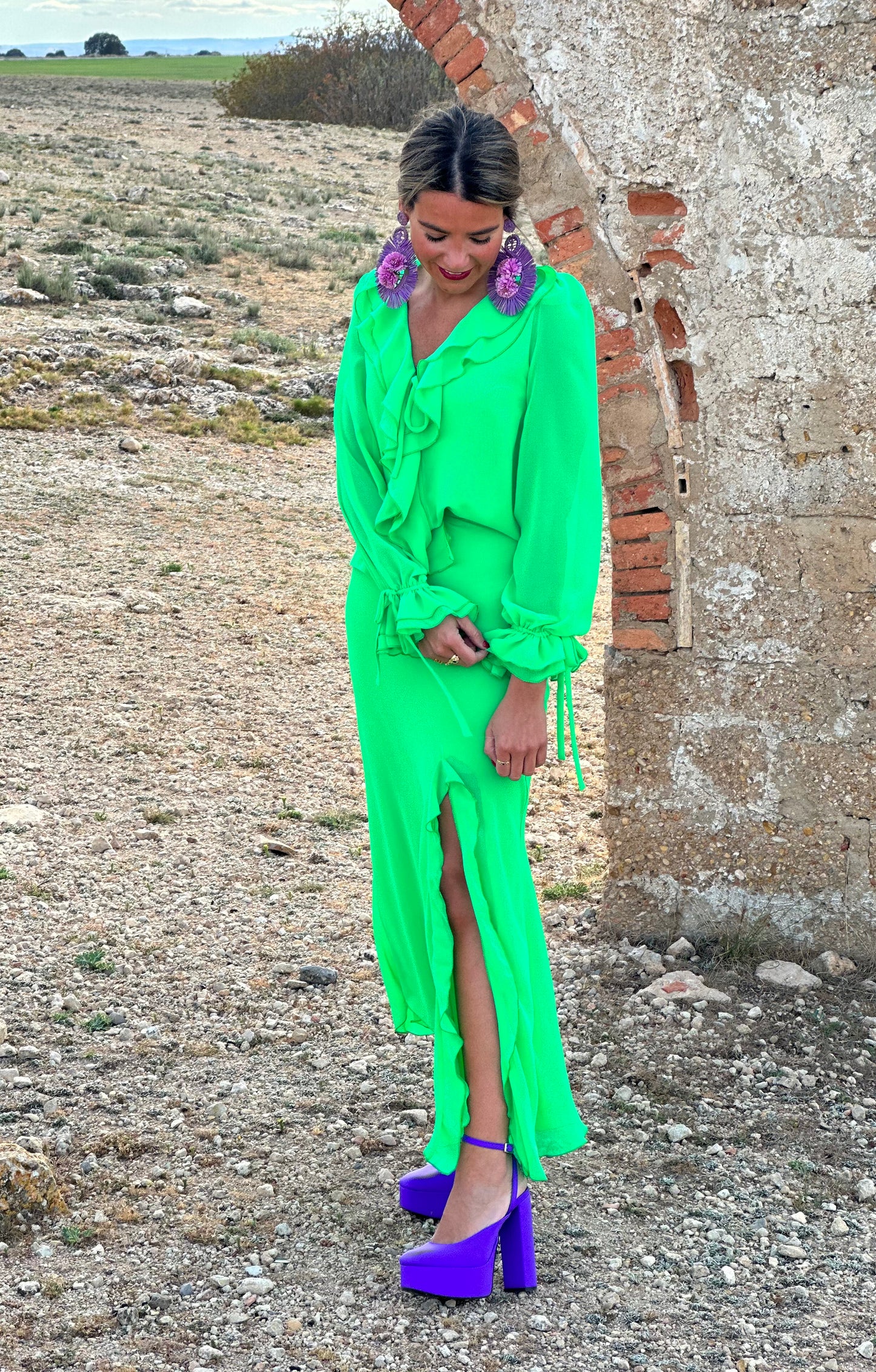 Conjunto Maldivas verde