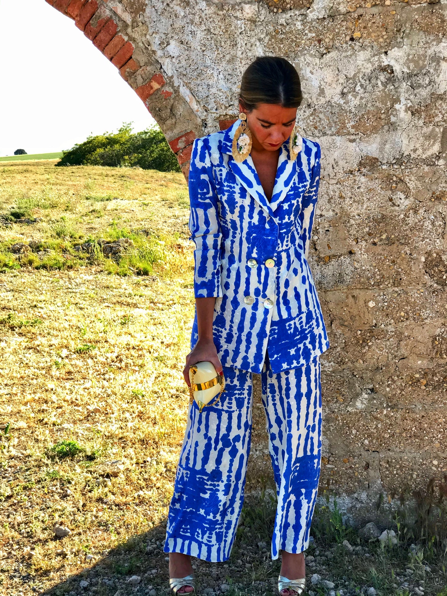 traje fiesta pantalon mannit
