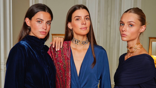 Azul marino para invitadas (invierno)