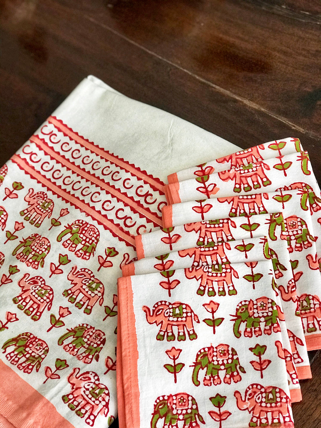 Mantel y servilletas