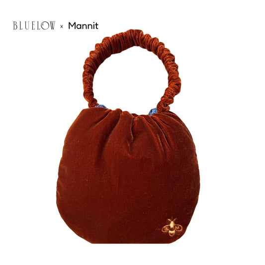 Bolso saquito Céleste reversible