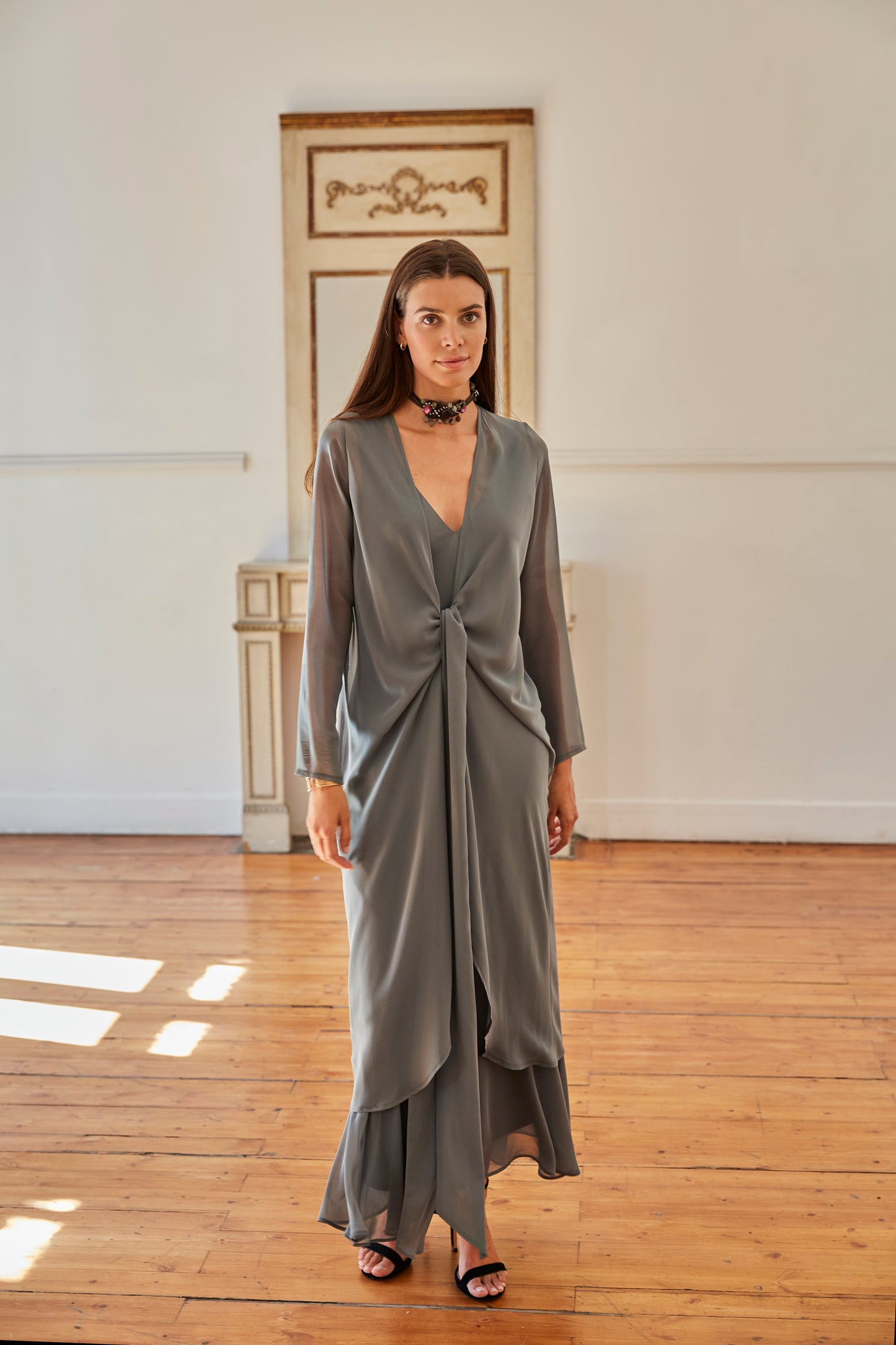 Sabina green dress