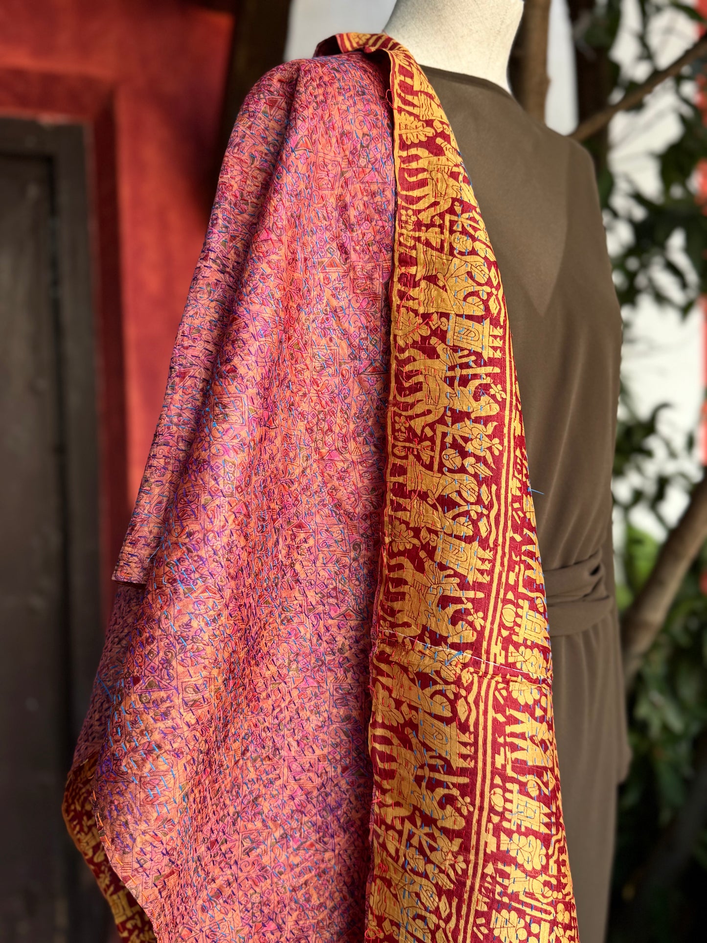 Silk scarf