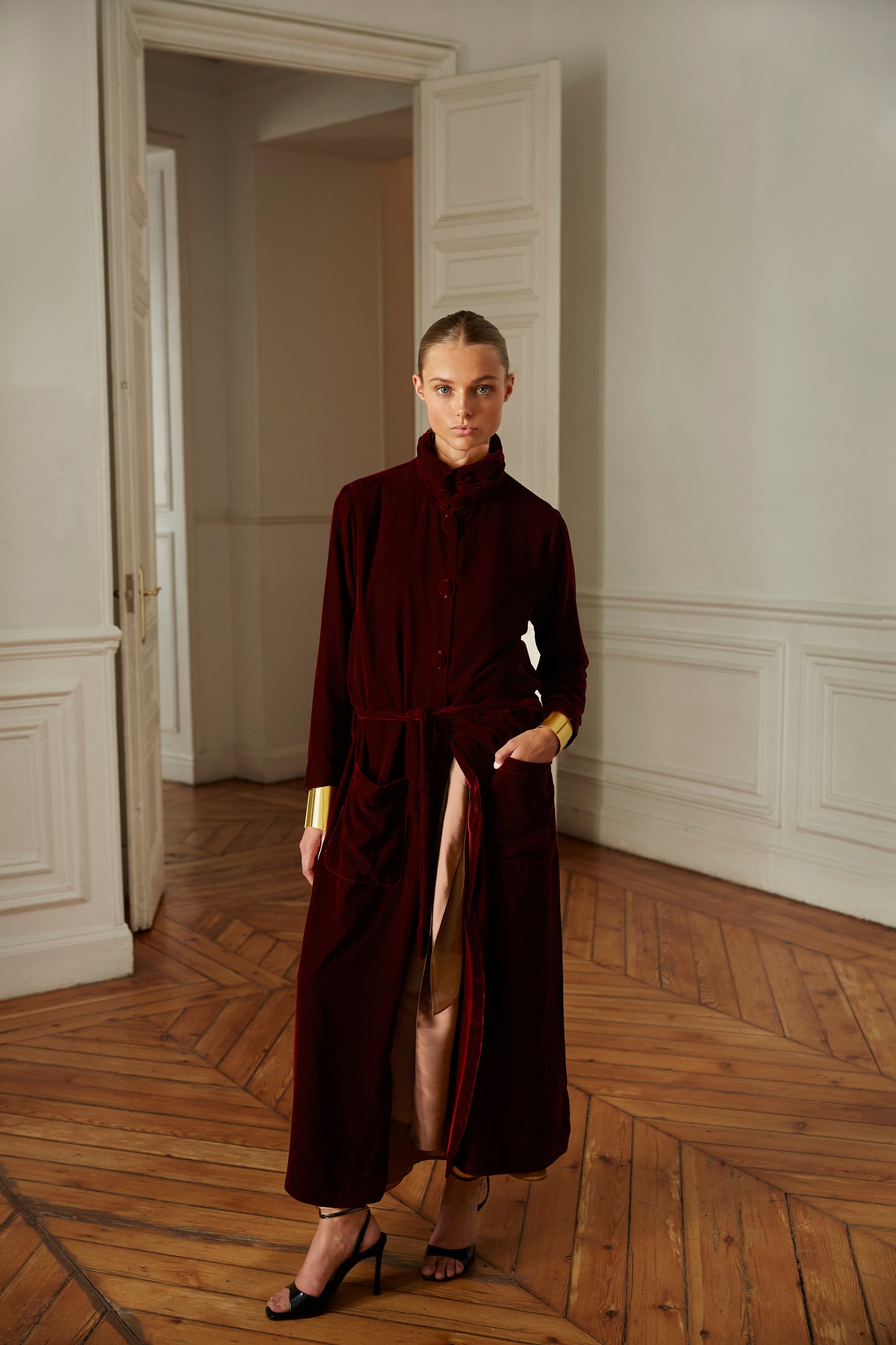 Burgundy Oak Coat