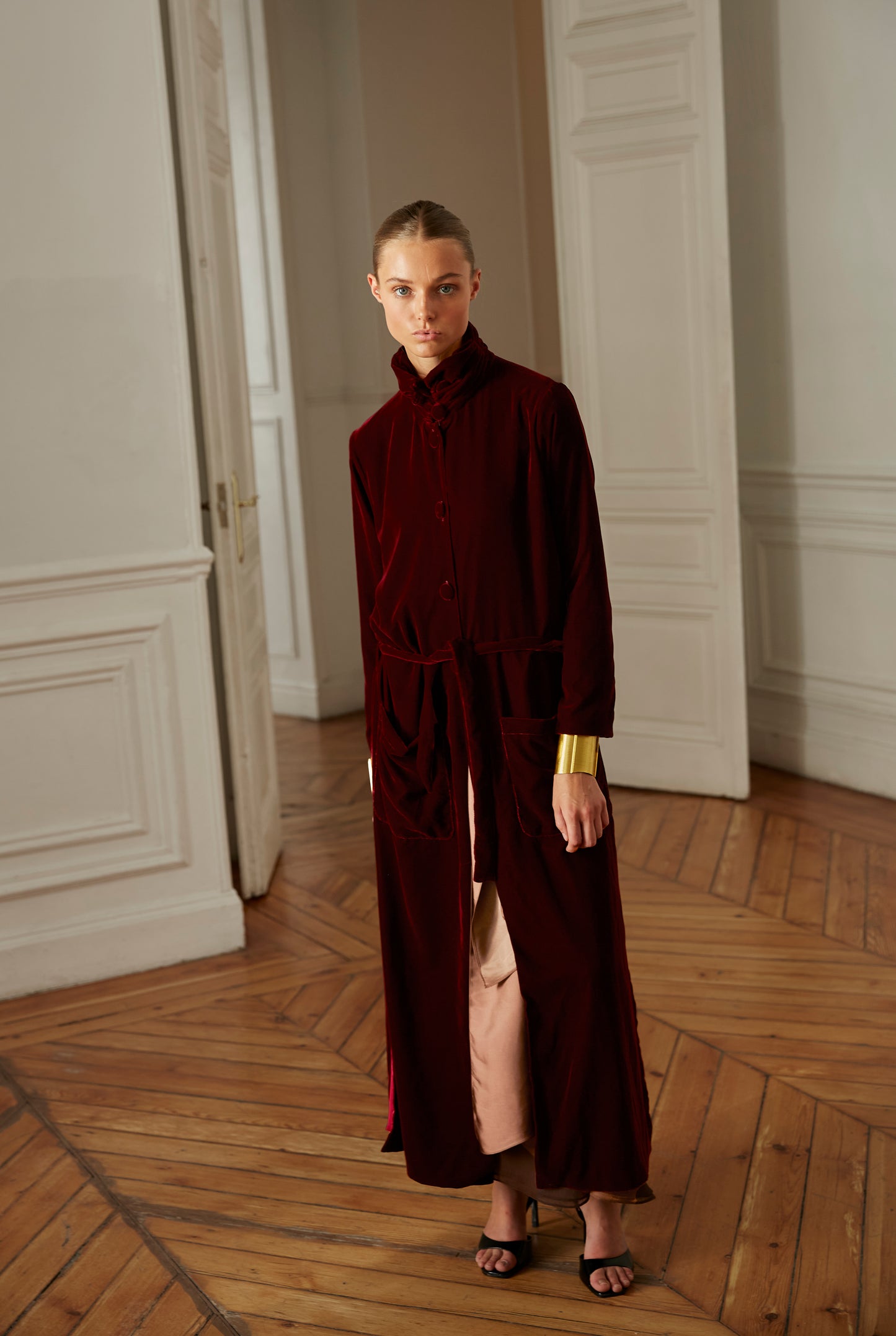 Burgundy Oak Coat