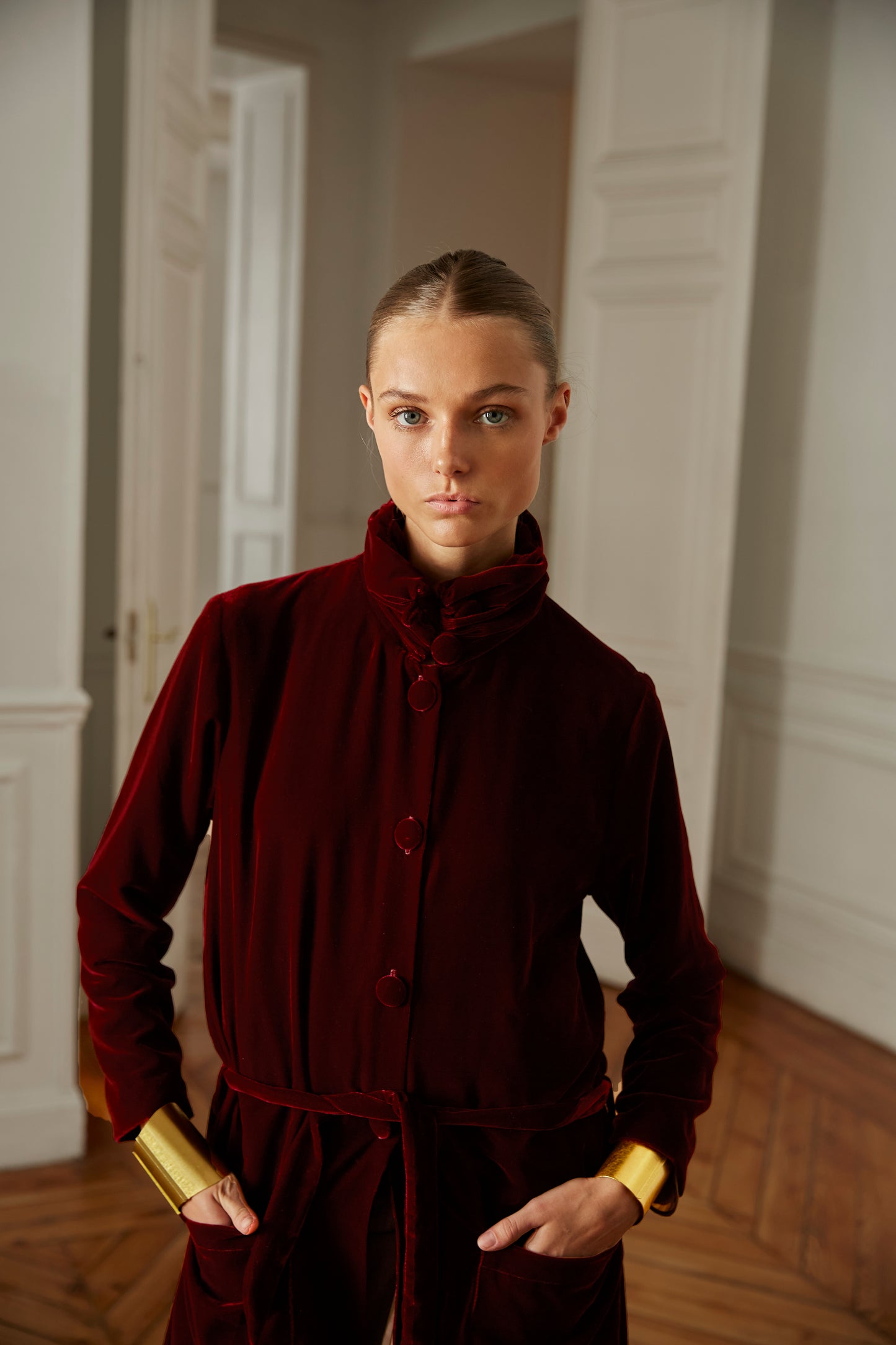 Burgundy Oak Coat