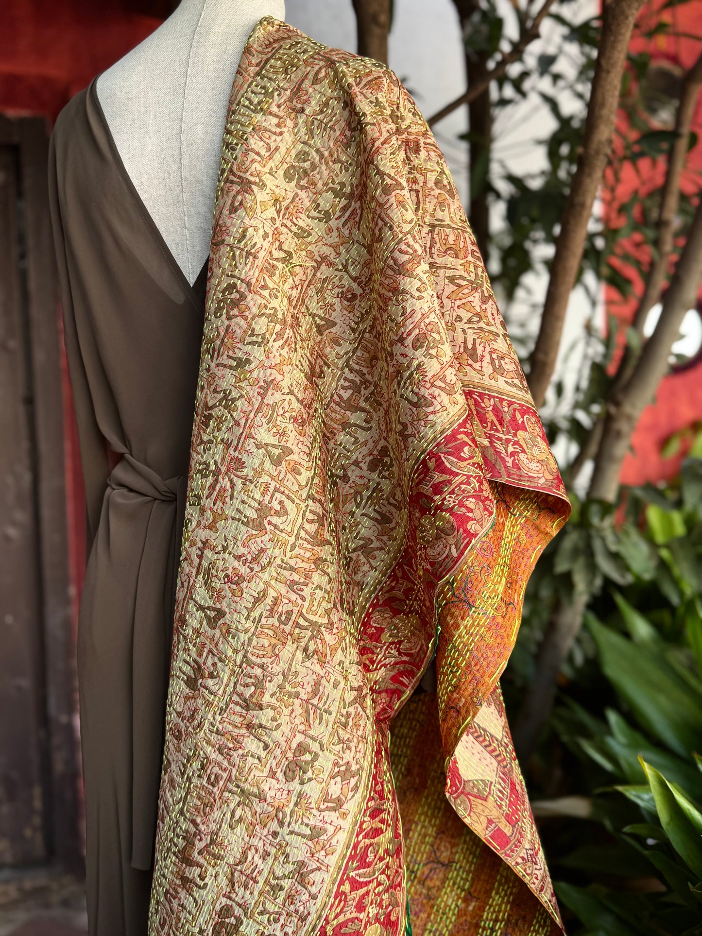 Silk scarf