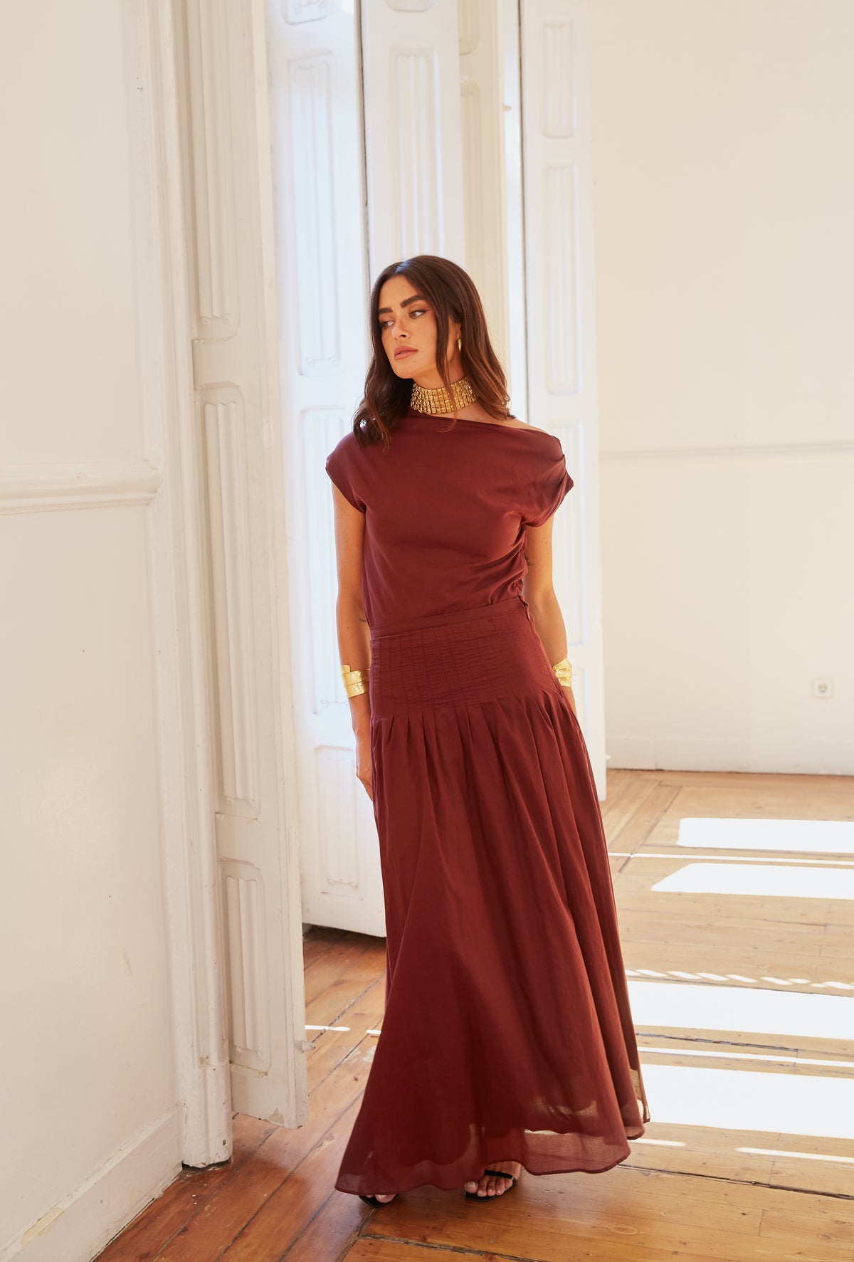 Conjunto Moonlight berenjena