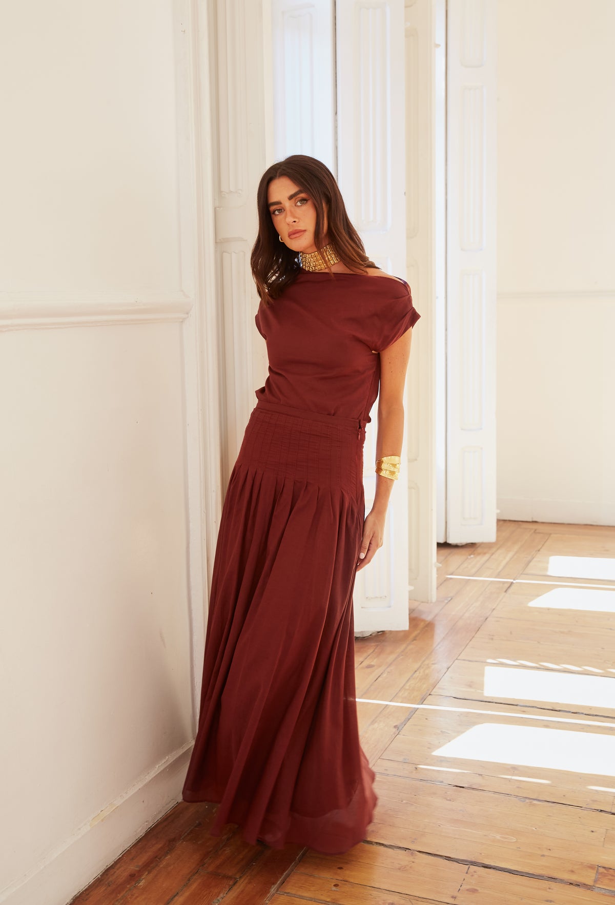 Conjunto Moonlight berenjena