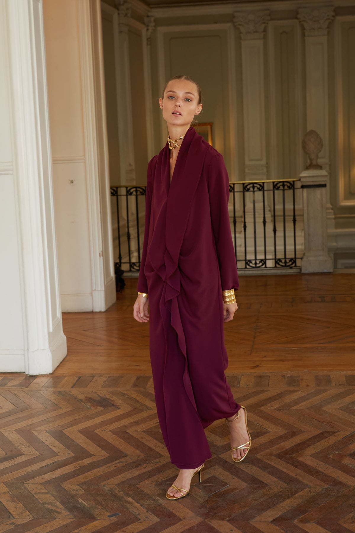 Vestido Secreto berenjena