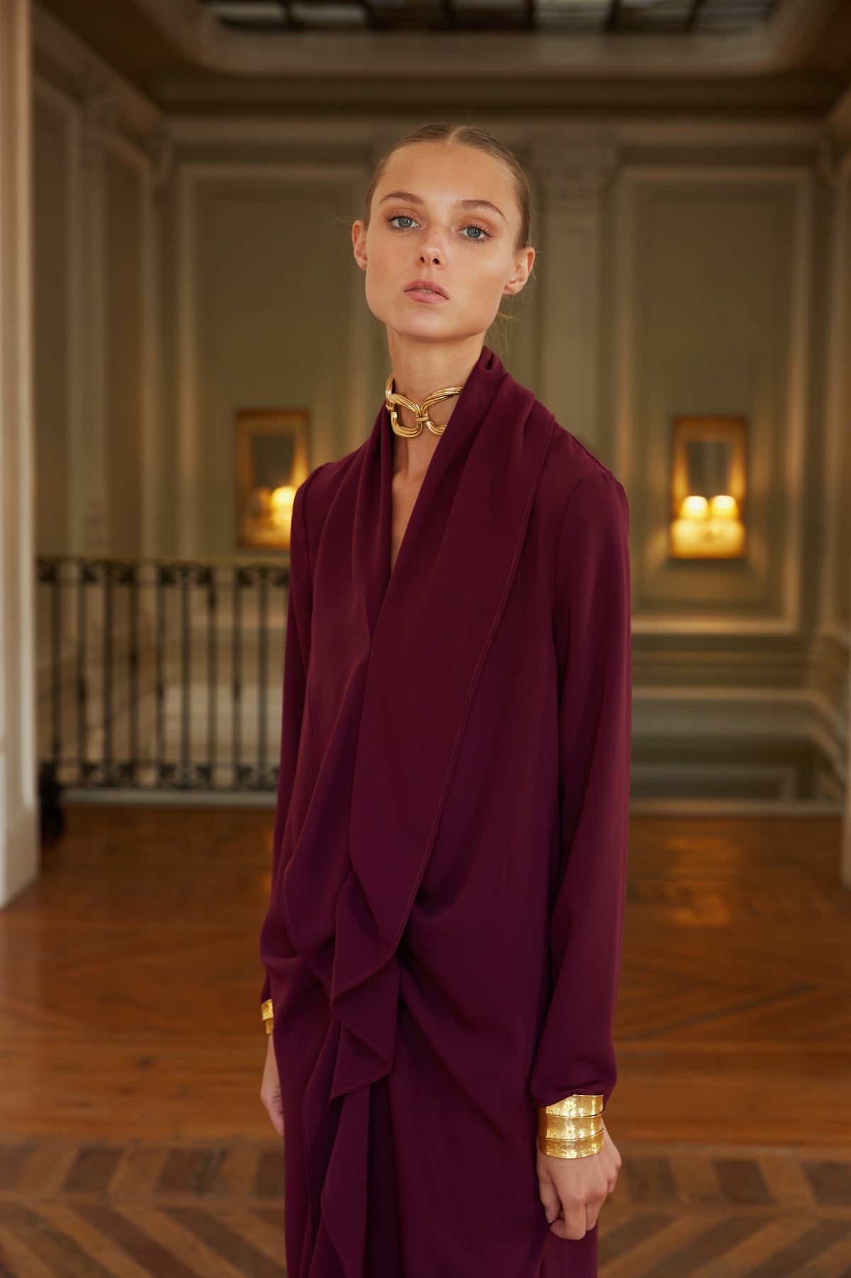Vestido Secreto berenjena