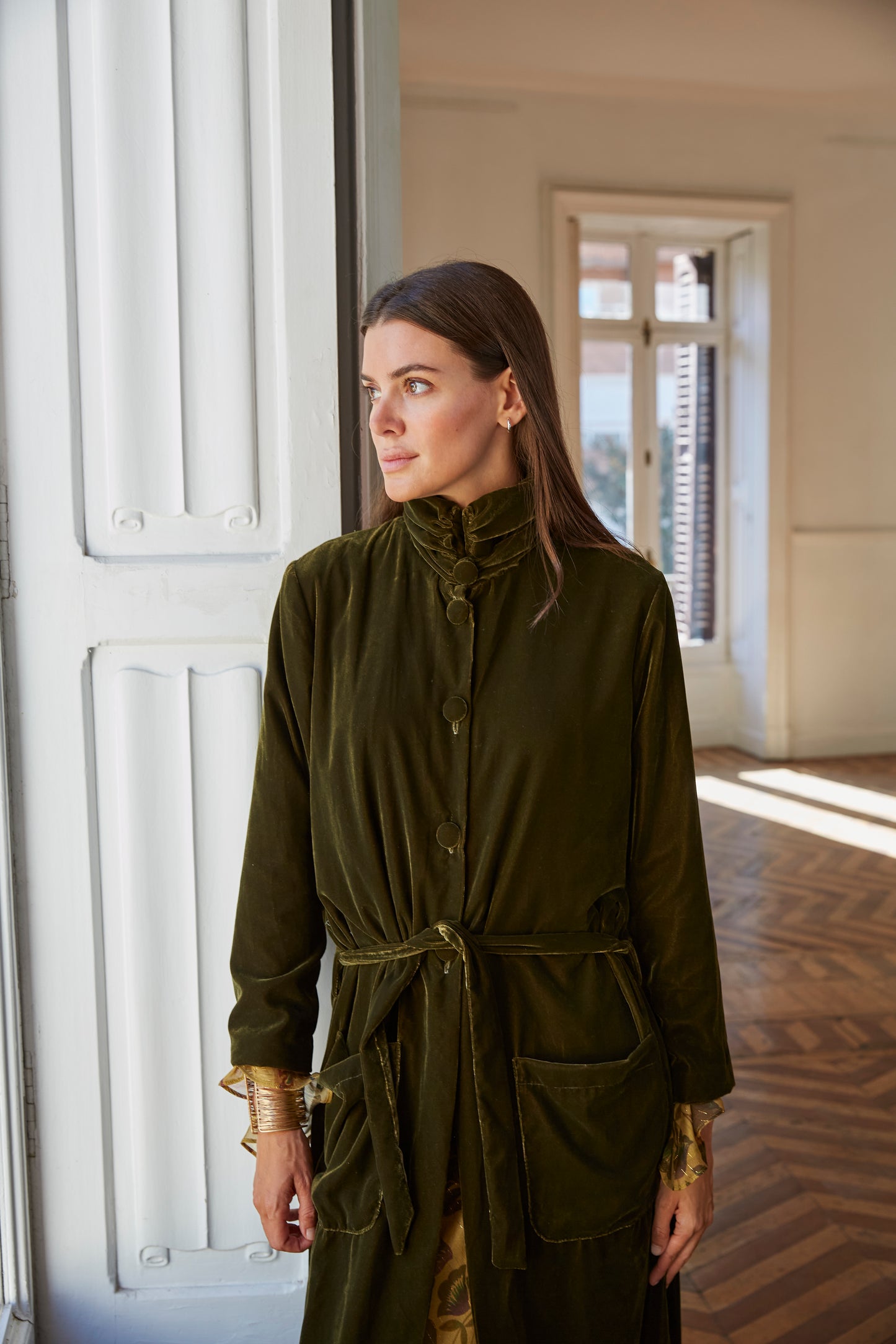 Green Oak Coat