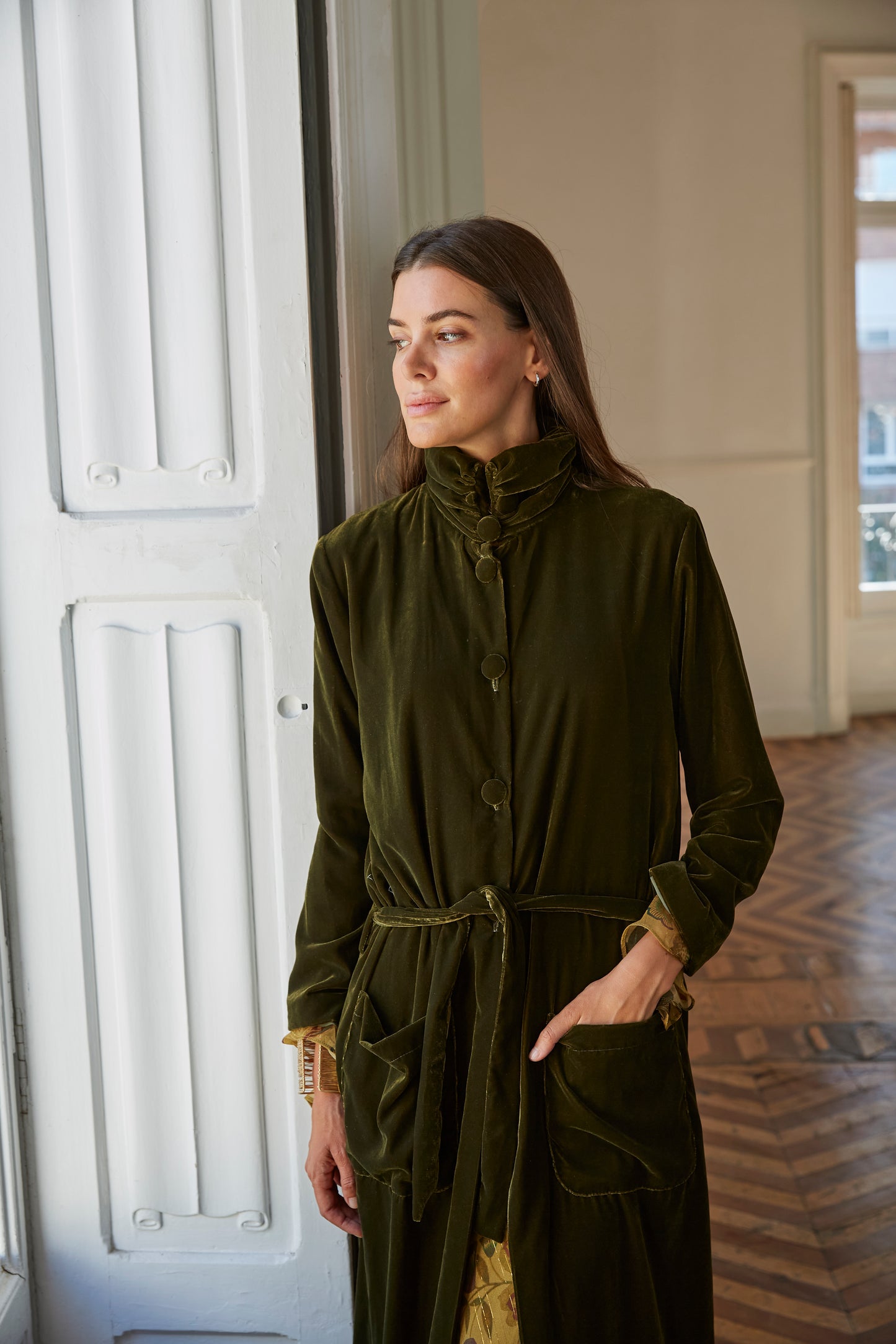 Green Oak Coat