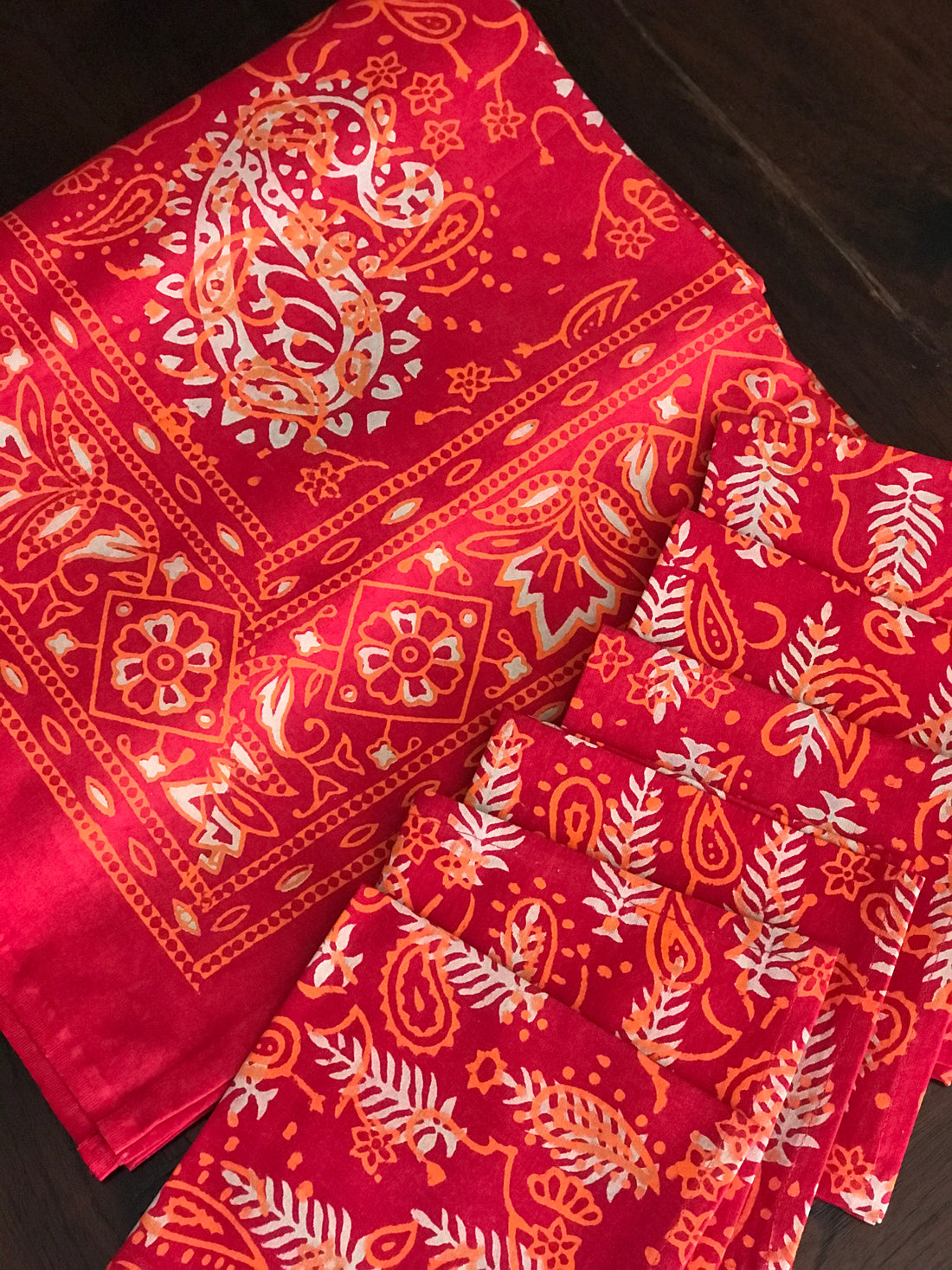 Mantel y servilletas