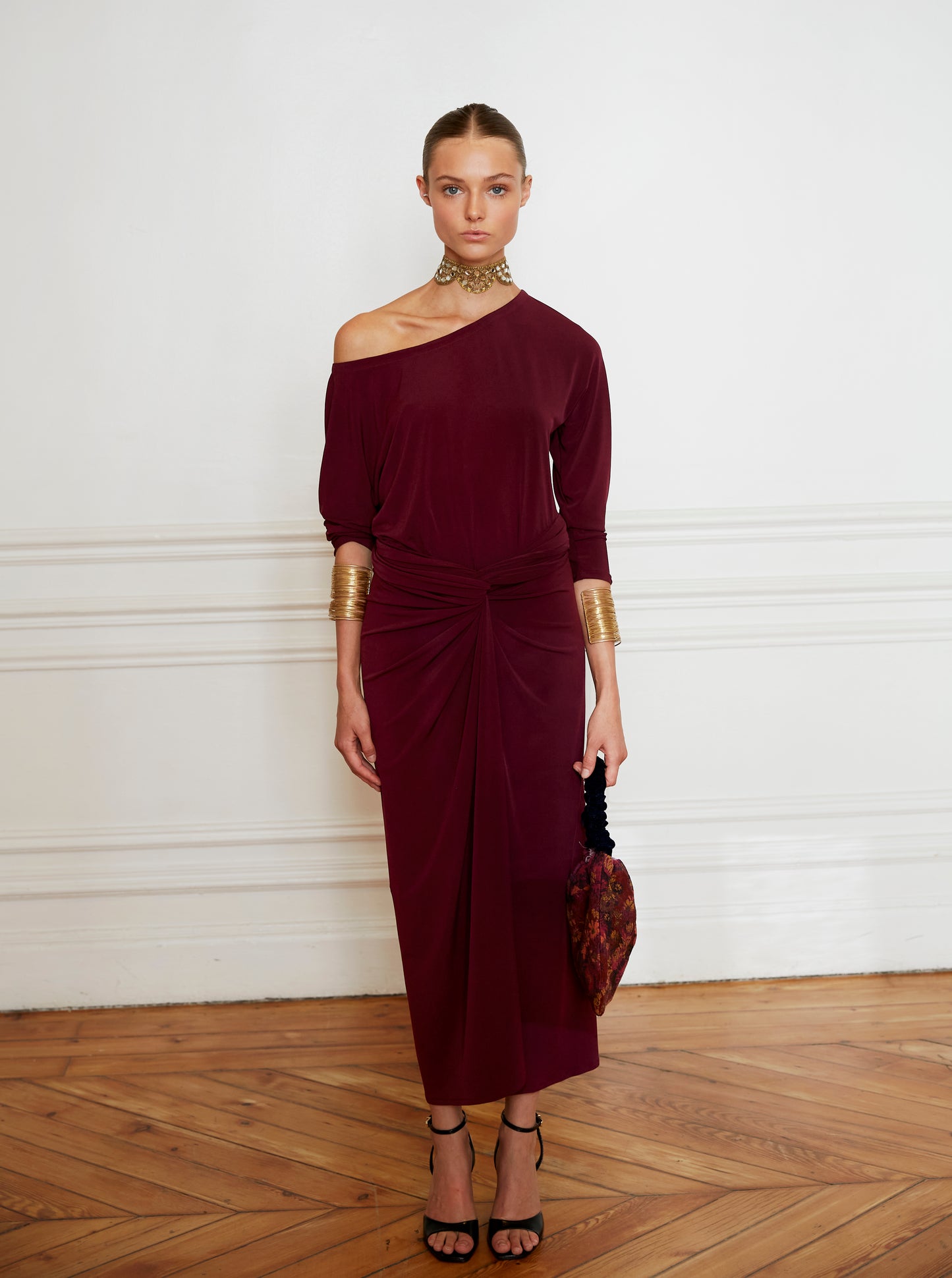 Eggplant Oak Dress