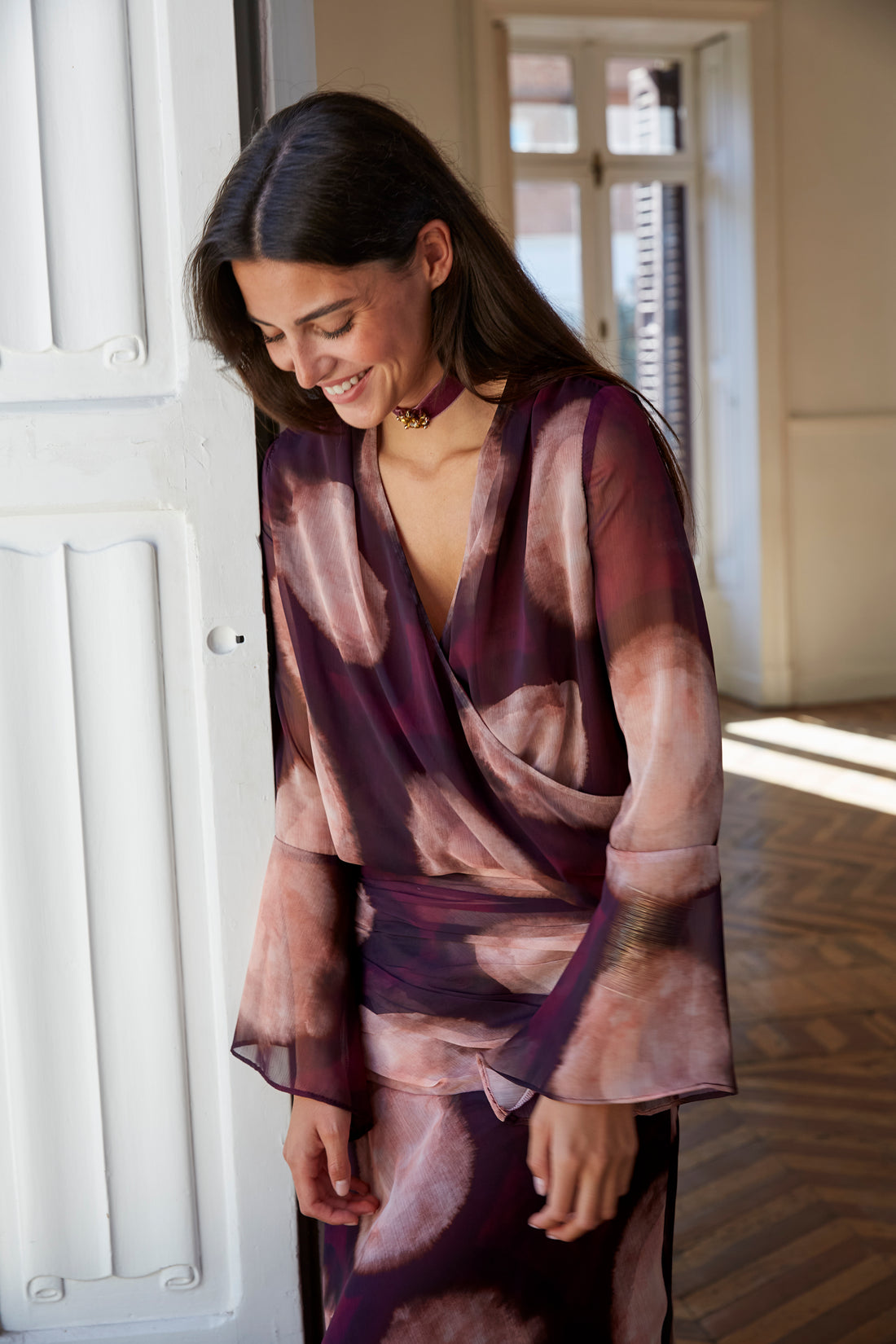 Conjunto Abedul berenjena