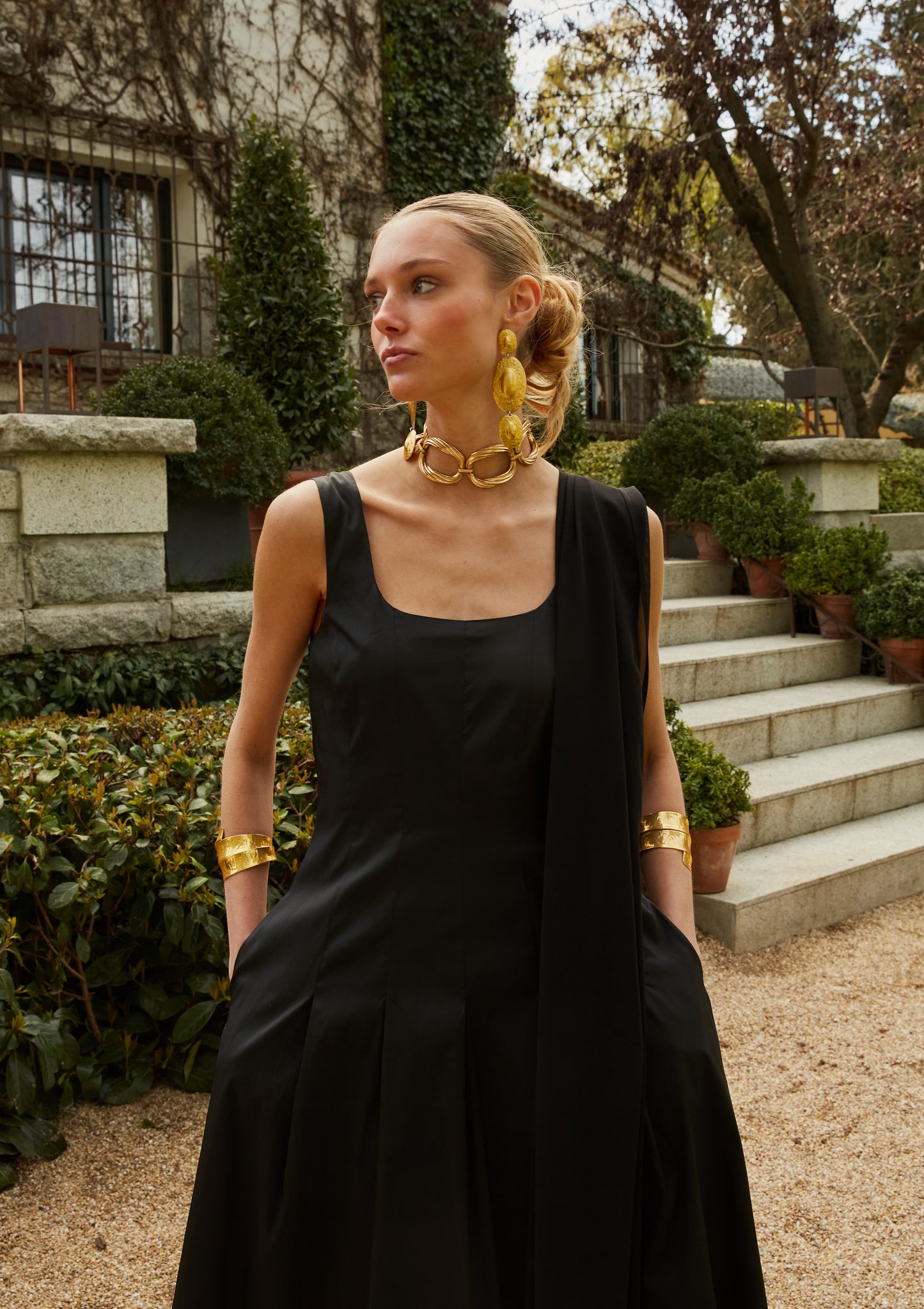 Vestido Delfín negro