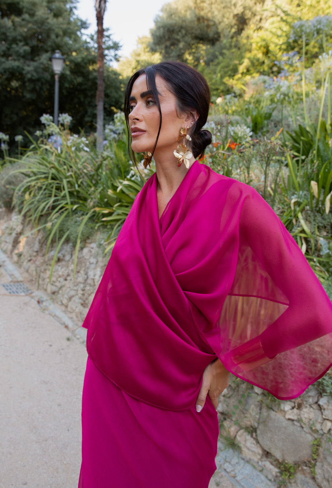 Vestido Salina buganvilla
