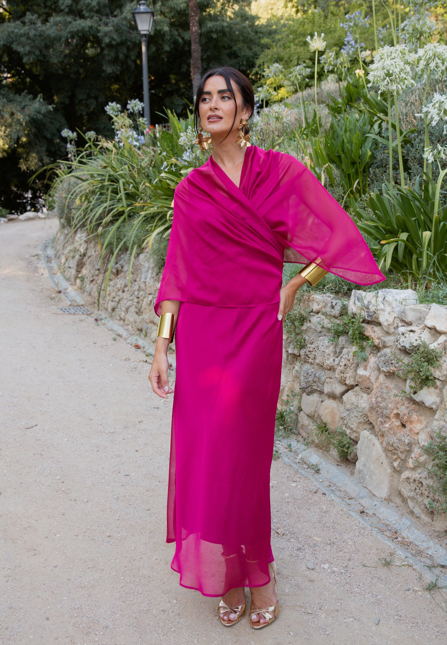 Vestido Salina buganvília