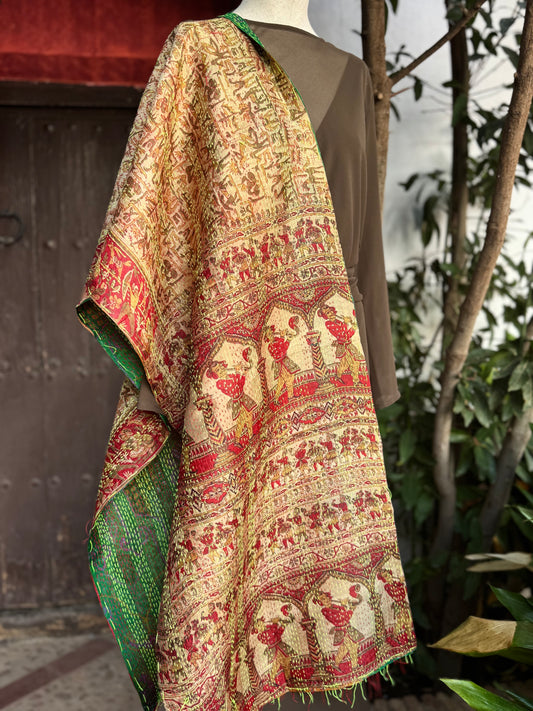 Silk scarf