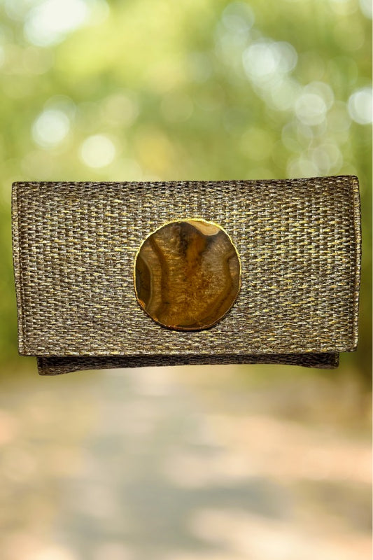 Gold stone wallet