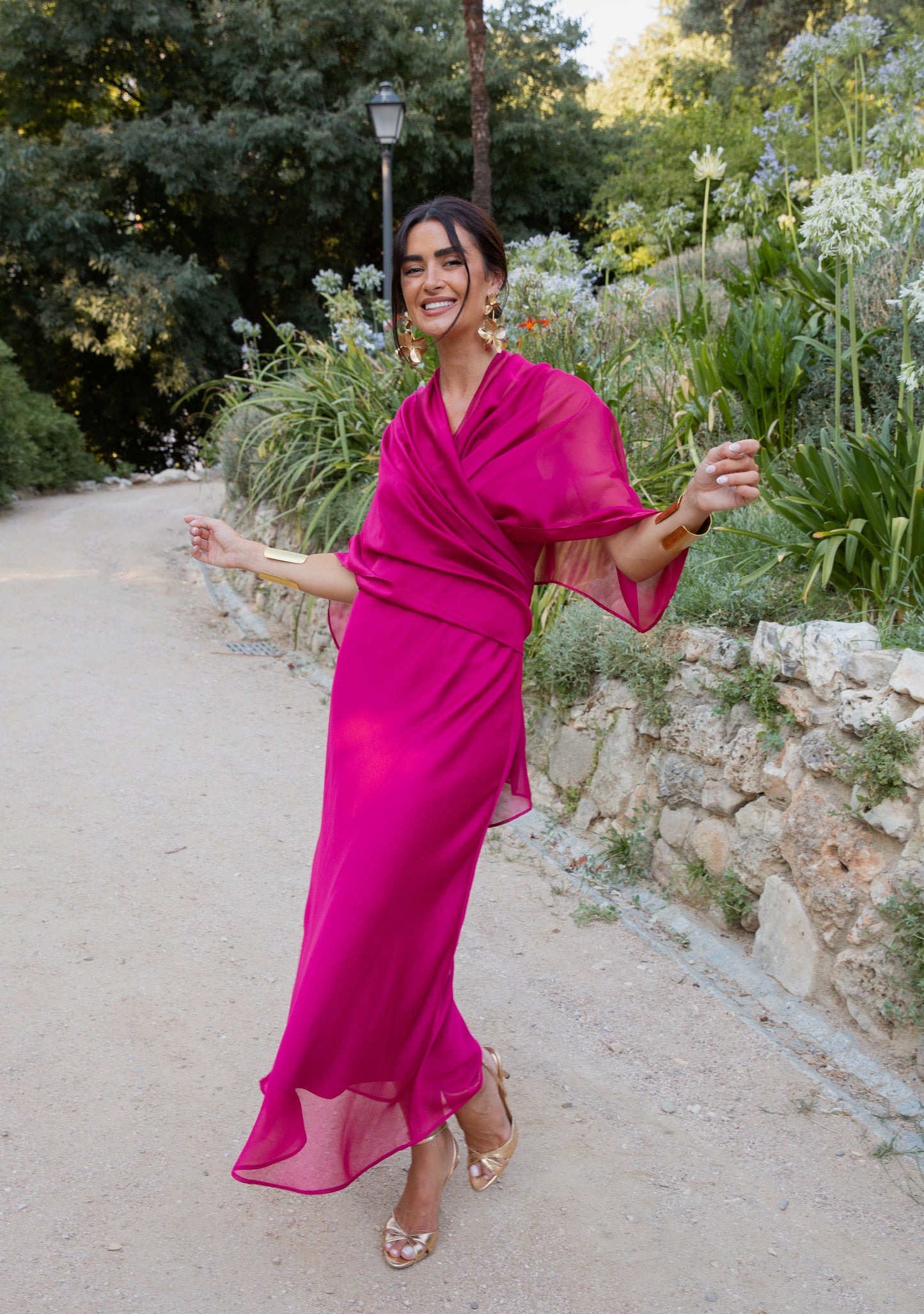 Vestido Salina buganvília